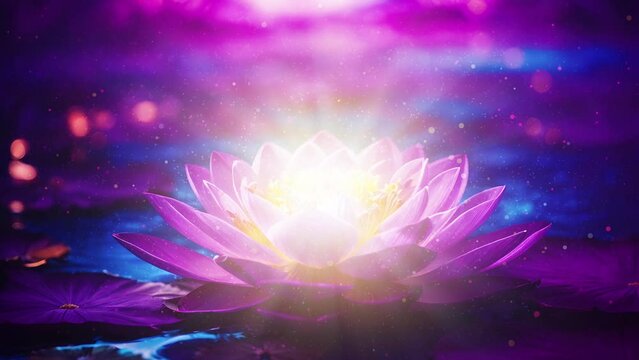 Sacred Lotus: A Transcendent Blossom of Spiritual Harmony, The Divine Cosmic Source of Consciousness
