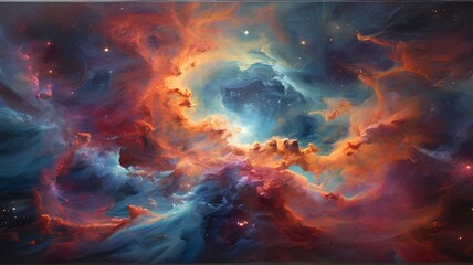 Nebula , space, galaxy