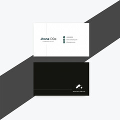 Simple minimal business card design . ready to print business card design