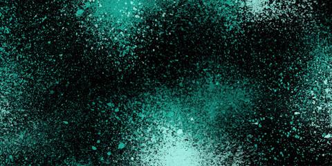 Teal Black liquid color grain surface.powder on water splash,aquarelle painted.galaxy view,cosmic background splash paint watercolor on.wall background vivid textured.
