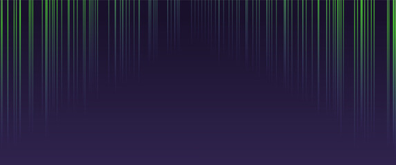 symmetric aurora borealis stripe gradient vector illustration for element, graphic, background