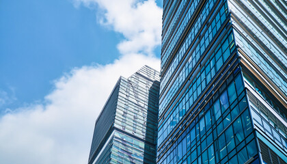 Obraz premium modern office building city 
