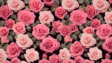 Naklejka premium Colorful flowers background, spring season concept