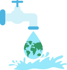 World Water Day Element