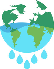 World Water Day Element