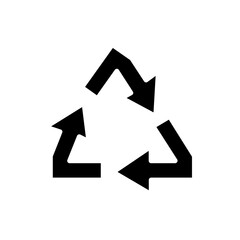 recycle solid icon