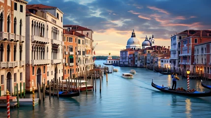 Poster Grand Canal in Venice  © Ziyan Yang