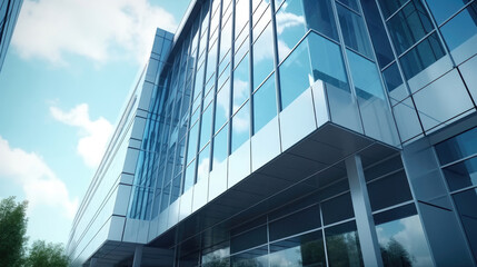 Modern office building