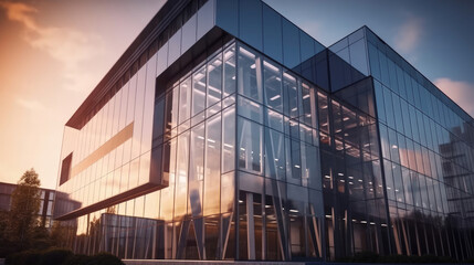 Fototapeta premium Modern office building