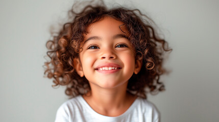 portrait of a smiling child