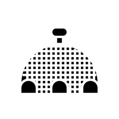 fish trap solid icon