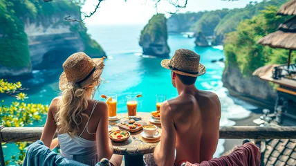 Crédence de cuisine en verre imprimé Bali Urlaub auf Bali. Sommer auf der Insel der Götter 