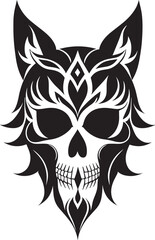 The mask tattoo designs vector