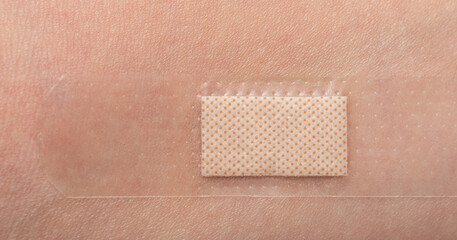 Transparent band aid