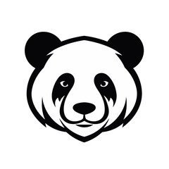 panda bear vector illustration vector isolated logo silhouette best for your t-shirt