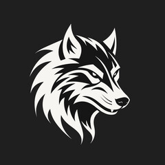 wolf head icon
