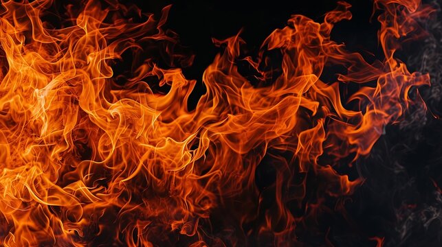 Generative AI : Fire artist performing extreme fire breathing