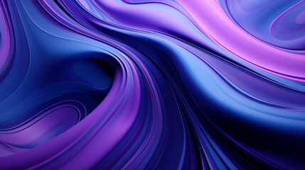 3D wallpaper for applications with fluid art effects, simulating the smooth and continuous flow of liquid in space