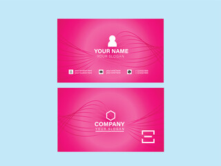 Vector Modern Creative and Clean Business Card design