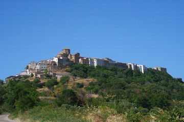 Obraz premium Acerenza, historic town in Basilicata, Italy