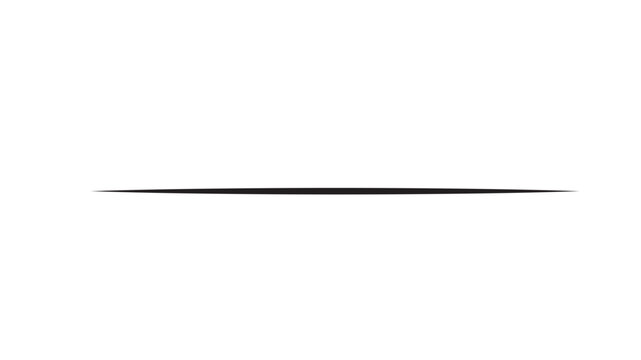 Black straight line . Lines, borders, underline pencil strokes, drawing dividers for design. 