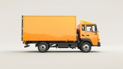 Generative AI : Large quarry dump truck Dump truck carrying coa_