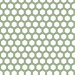 simple abstract avocado color polygon hexagon wavy pattern