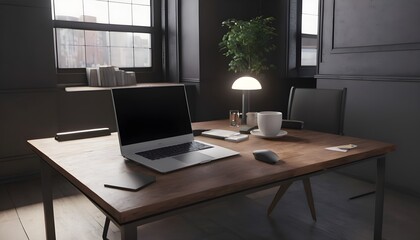 interior with desk