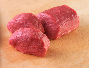 Rinderscheiben, Rindfleisch, Filet, Rinder, Fleisch, Tiernahrung, 