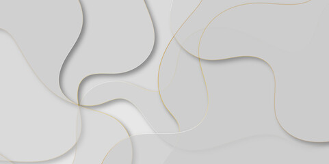 Abstract gold circle lines on dark background.Black abstract background,Companies, Agencies, Seminars, and Personal,Vector illustration. Wave with lines created using