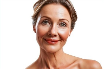 Fototapeta premium a woman smiling at the camera