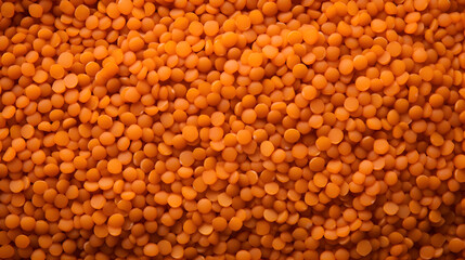 Red lentils strewn in a crate in a store,,
Toor dal is known as tur daal