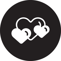 heart glyph icon