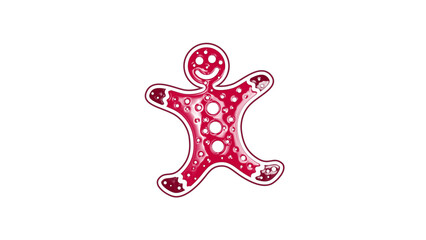 Photo shows a Christmas icon
