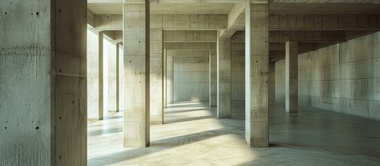 Concrete used to construct vertical columns and walls.