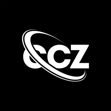 CCZ logo. CCZ letter. CCZ letter logo design. Initials CCZ logo linked with circle and uppercase monogram logo. CCZ typography for technology, business and real estate brand.
