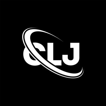 CLJ logo. CLJ letter. CLJ letter logo design. Initials CLJ logo linked with circle and uppercase monogram logo. CLJ typography for technology, business and real estate brand.