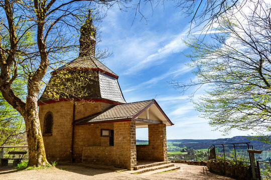 Liboriuskapelle von Echternacherbr&uuml;ck in der S&uuml;deifel, Rheinland-Pfalz, Deutschland