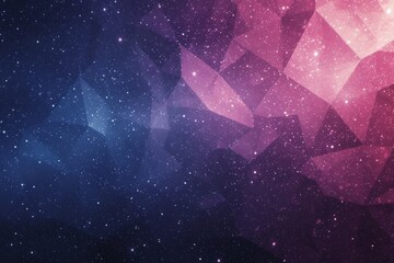Blue and purple geometric sky background Generative AI - obrazy, fototapety, plakaty