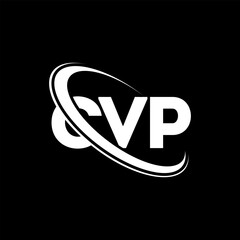 CVP logo. CVP letter. CVP letter logo design. Initials CVP logo linked with circle and uppercase monogram logo. CVP typography for technology, business and real estate brand.