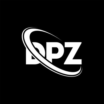 DPZ logo. DPZ letter. DPZ letter logo design. Initials DPZ logo linked with circle and uppercase monogram logo. DPZ typography for technology, business and real estate brand.