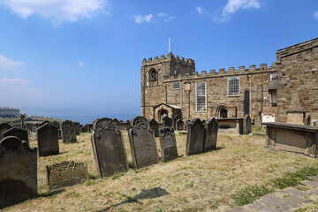 Whitby Abbey cemetery - 725685908