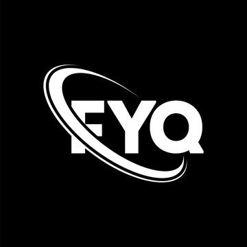 FYQ logo. FYQ letter. FYQ letter logo design. Initials FYQ logo linked with circle and uppercase monogram logo. FYQ typography for technology, business and real estate brand.