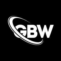 GBW logo. GBW letter. GBW letter logo design. Intitials GBW logo linked with circle and uppercase monogram logo. GBW typography for technology, business and real estate brand.