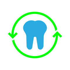 dental icon set vector