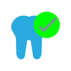 dental icon set vector