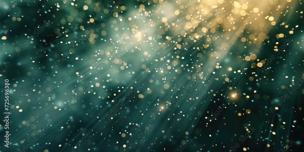 Poster sun shining brightly through the clouds. suitable for weather-related themes