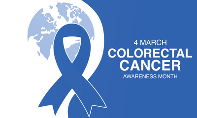 colorectal cancer, National Colorectal Cancer Awareness Month. Save Lives with Prevention Awareness concept observed on March