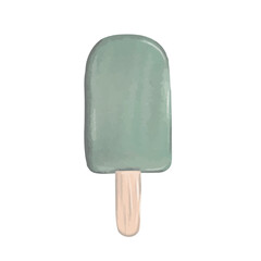 Green ice cream with a fresh and sweet flavor combined, is perfect for making your spring season enjoyable. 