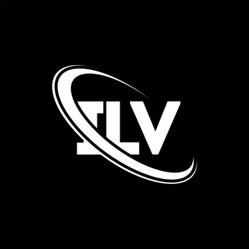ILV logo. ILV letter. ILV letter logo design. Initials ILV logo linked with circle and uppercase monogram logo. ILV typography for technology, business and real estate brand.